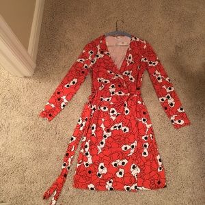 DVF Size 6 Wrap Dress